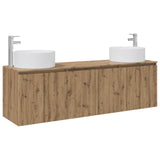 Bathroom Cabinet Set 3 pcs Artisan Oak 49.5 x 44.5 x 65.5 cm 3405736