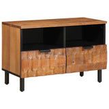 TV Cabinet Acacia Brown Finish 70 x 33 x 46 cm Solid Mango Wood 4017901