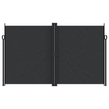 Retractable Side Awning Black 200x1200 cm 4004849