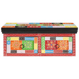 TV Cabinet Multicolour 60 x 30 x 24 cm Solid Mango wood 4017579