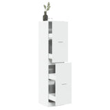 Apothecary Cabinet White 40x41x174,5 cm Engineered Wood 3309645