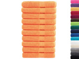 Premium Bath Towels "SOLUND" 10 pcs Orange 100x150 cm 600 gsm 137385