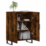 Sideboard Smoked Oak 69.5x34x90 cm Engineered Wood 827753