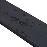 Rubber Edge for Snow Plow Black 180x10x1 cm 4103521
