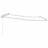 Awning Frame Manual White 350 x 250 cm Aluminium 143045