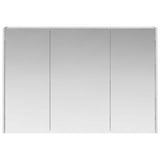 Bathroom Mirror Cabinet Grey Sonoma 103.5 x 15.5 x 70 cm 889276