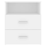 Bed Cabinets 2 pcs White 50x32x60 cm 803273