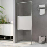 Shower screens Silver 90 x 195 cm Glass and Aluminium 146641