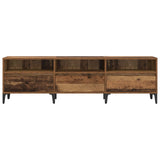 TV Cabinet Old Wood 150 x 30 x 45 cm Engineered Wood and Iron 879483