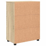 Bathroom Cabinet with Storage Sonoma Oak 60 x 35 x 80 cm 883306