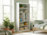 Bookcase, 6-Tier Bookshelf with Open Storage Shelves, Cubes, 180 cm Tall Display Shelf with T3398P550303