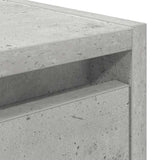 Wall-mounted Bedside Cabinets 2 pcs Concrete Grey 38x34x40 cm 861254