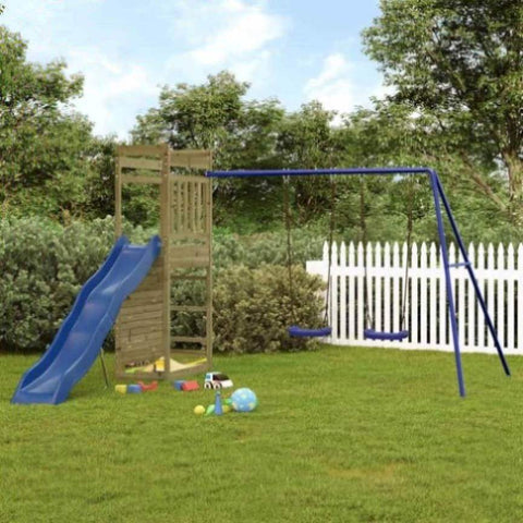 ZNTS Outdoor Playset Impregnated Wood Pine 3157008