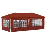 Pop-up Party Tent 575 x 288 x 245 cm Terracotta 42019809