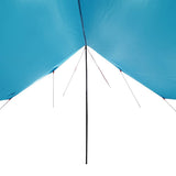 Camping Tarp Blue 460x305x210 cm Waterproof 94689