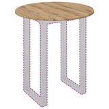 Table Top Artisan oak 70 x 1.5 cm Engineered Wood 880420