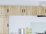 Wall Cabinet PORTO 2 pcs Sonoma Oak 50 x 31 x 40 cm 885250