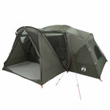 Cabin Tent with Rainfly Water-Resistant 10-Person Army Green 42042257