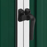 Garden Shed Green 195x198x159 cm Galvanised Steel 46253