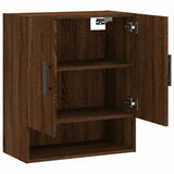 Wall Cabinet Brown Oak 60x31x70 cm Engineered Wood 829939