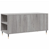 Coffee Table Grey Sonoma 102x44.5x50 cm Engineered Wood 830994