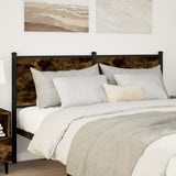 Replace Headboard Smoked Oak 150 cm Engineered Wood and Steel 4007701