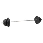 ZNTS Barbell and Dumbbell with Plates Set 120 kg 3145032