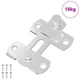Door Latch 423 pcs Silver 70 x 8 mm Steel 864754