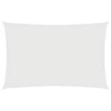 Sunshade Sail Oxford Fabric Rectangular 4x7 m White 135273