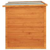 Garden Storage Box 126x72x72 cm Wood 42702