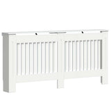 Radiator Cover High Gloss White 172 x 19 x 81.5 cm 884074