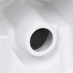 ZNTS Ceramic Toilet Back Water Flow White 240376