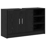 Bathroom Cabinet Black Oak 90 x 29 x 55 cm Engineered wood 869211