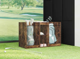 Golf Cabinet Plain Smoked Oak 102 x 45 x 85.5 cm 899459