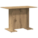 Dining Table Artisan Oak 110x60x75 cm Engineered Wood 855809