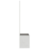 Garden Privacy Screen Sliver 50 x 32 x 150 cm Stainless steel 876445