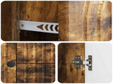 TV Cabinet Smoked Oak 89 x 34.5 x 60 cm Engineered Wood 894200