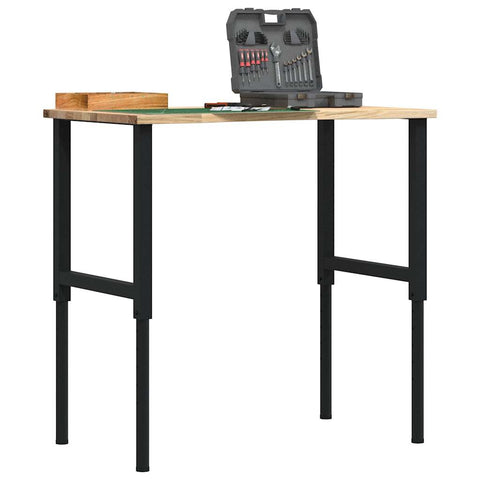 Workbench 100x60x cm Solid Wood Oak 3309695