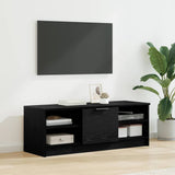 TV Cabinet Black Oak 102 x 35 x 36.5 cm Engineered Wood 880766