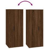 Wall Mounted TV Cabinet Brown Oak 40x34,5x100 cm 816687