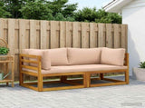 Sectional Corner Sofa with Cushions 2 pcs 2-Seater 42028332
