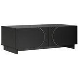 Coffee Table Black 102 x 50.5 x 35 cm Engineered Wood 8011451