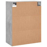 Wall Mounted Cabinet Concrete Grey 69.5x34x90 cm 828488