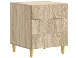 Bedside Table Sonoma Oak 43 x 39.5 x 66.5 cm Engineered Wood 895017