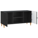 TV Cabinet Black 102 x 34.5 x 50 cm Engineered Wood 894236