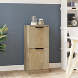 Sideboard Sonoma Oak 30x30x70 cm Engineered Wood 811175