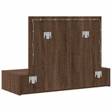 Dressing Table Brown 100 x 40 x 70 cm Engineered Wood 865241