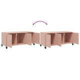 TV Cabinet Pink 100.5x39x43.5 cm Steel 846645