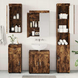 Bathroom Furniture Set TULUM 5 pcs Smoked Oak 60 x 34 x 63 cm 3398059