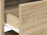 Bedside Cabinets with Drawer 2 pcs Sonoma Oak 51x31x47 cm 858673
